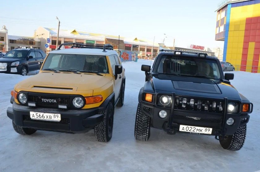 Поворотники из Японии на Хаммер н3