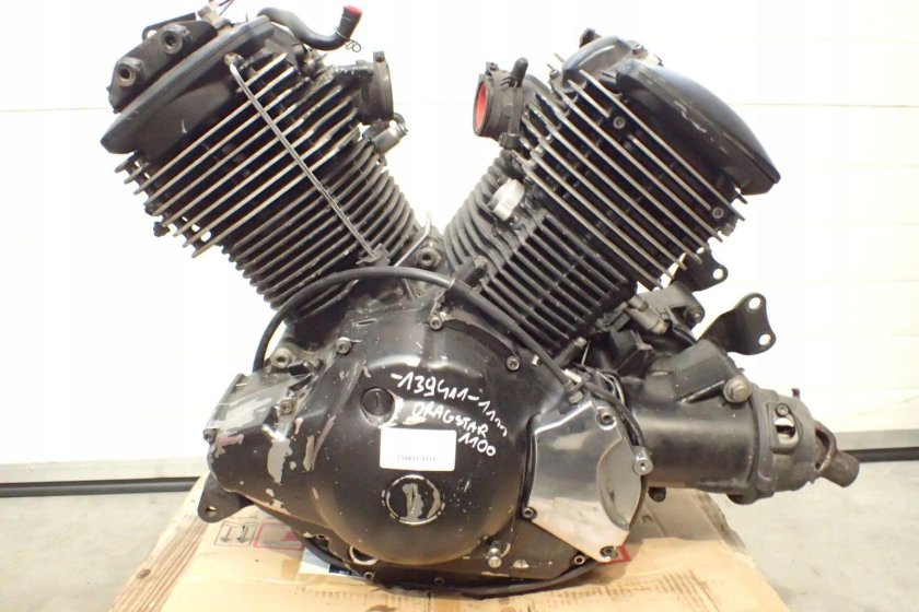 Ямаха драг Стар 400 двигатель