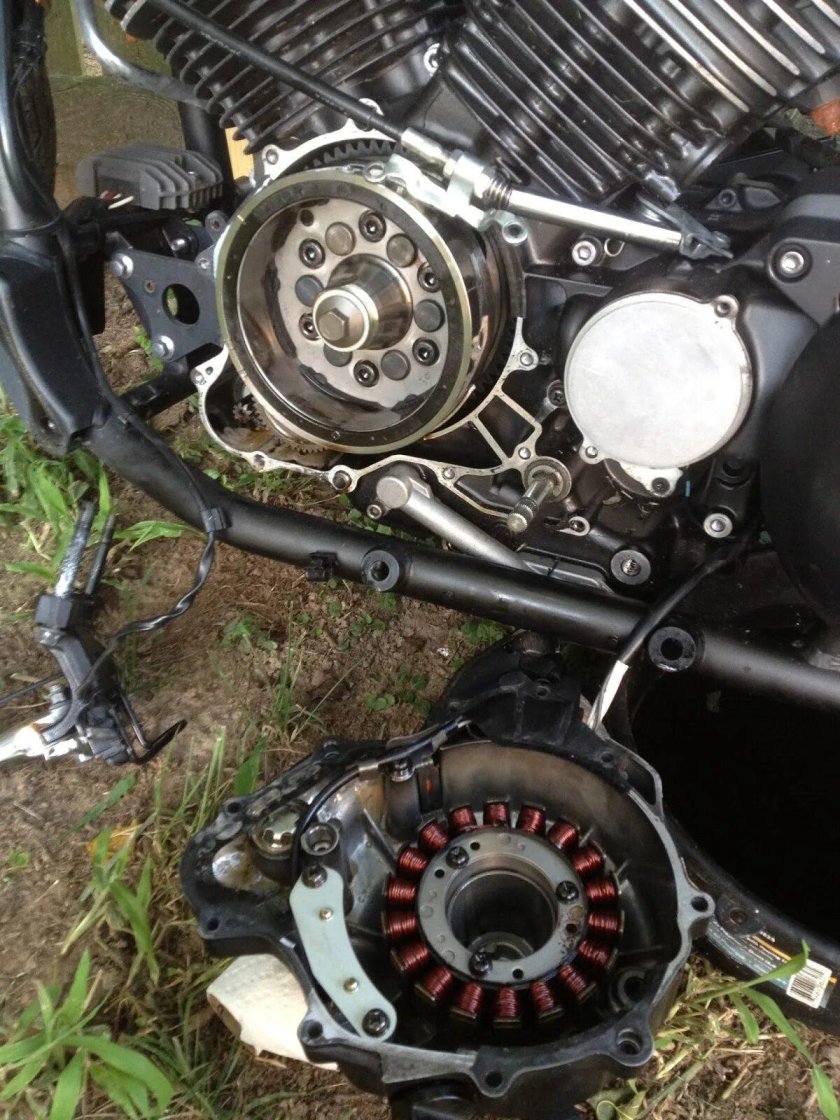 Генератор Yamaha Drag Star 400