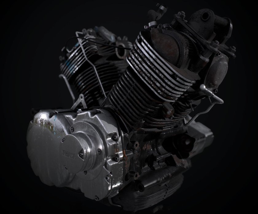 Drag Star 1100 двигатель