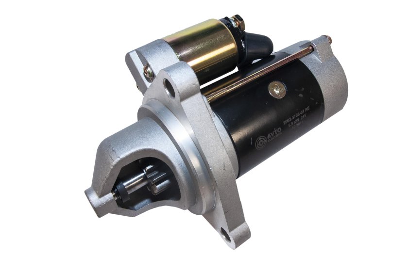 Стартер 2402.3708-01 (12в, 4 КВТ, редукторный) ОАО ЗИТ