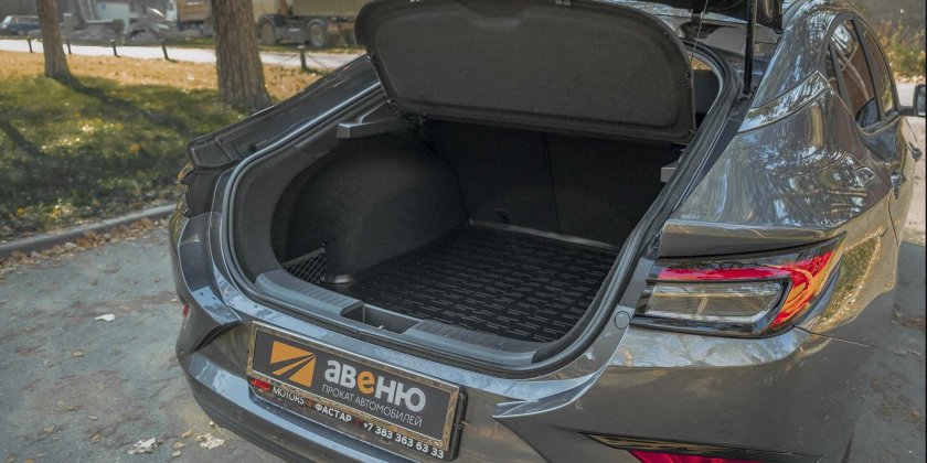 Hyundai ioniq багажник