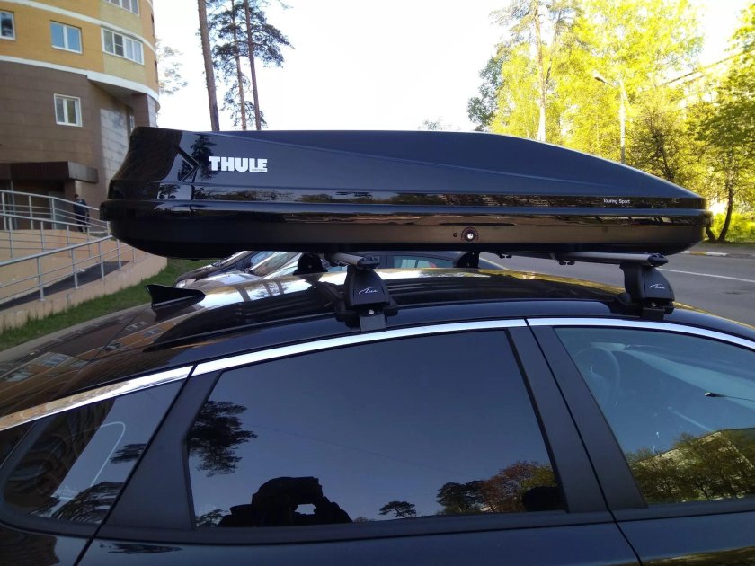 Багажник бокс на Киа Оптиме