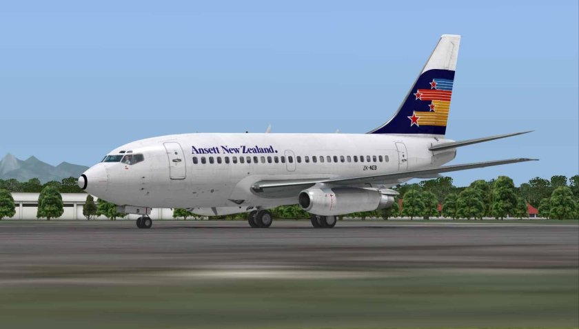 Самолёт Boeing 737-100