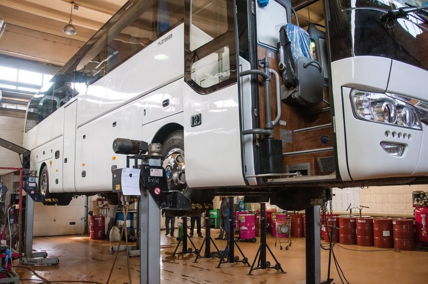 Автосервис автобусов