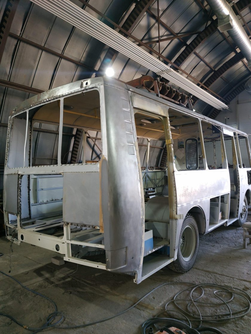 Реставрация автобуса