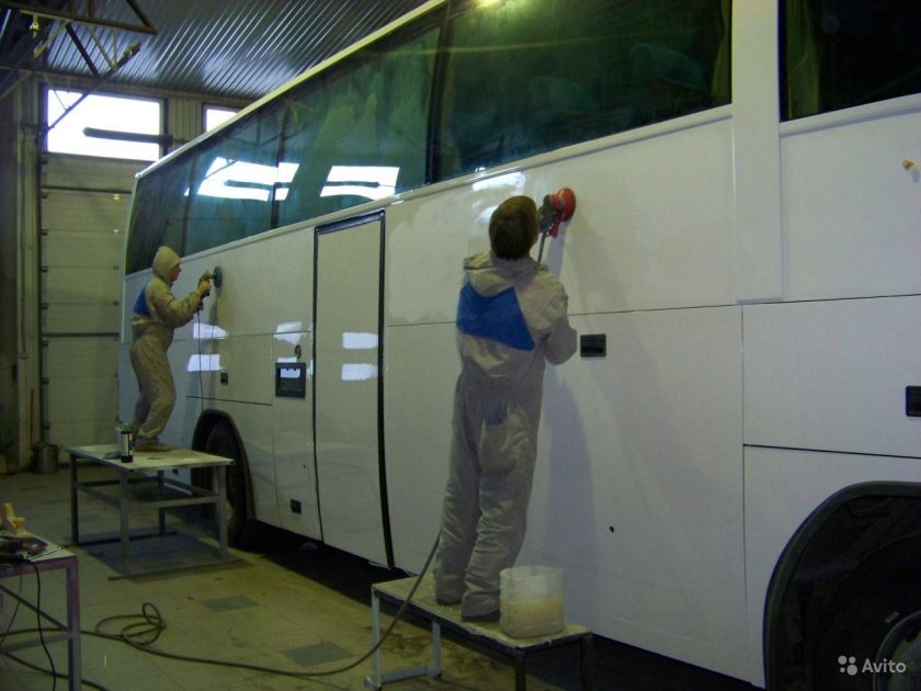 Окраска грузовых автомобилей