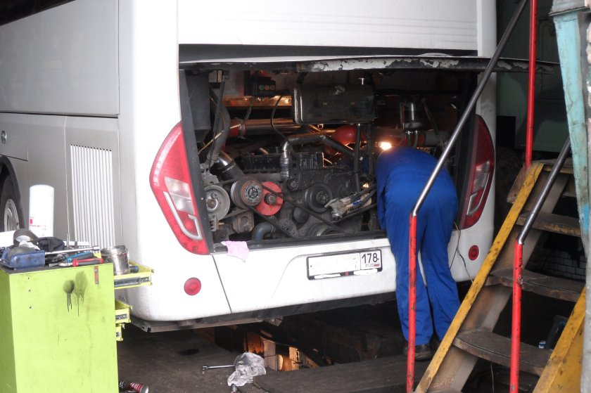 Ремонт автобусов