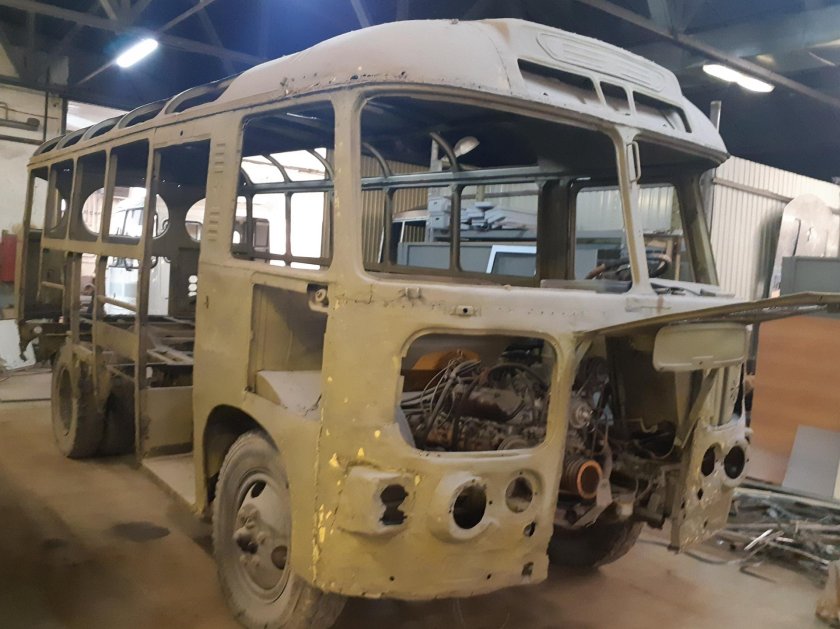 ПАЗ 672 мотор