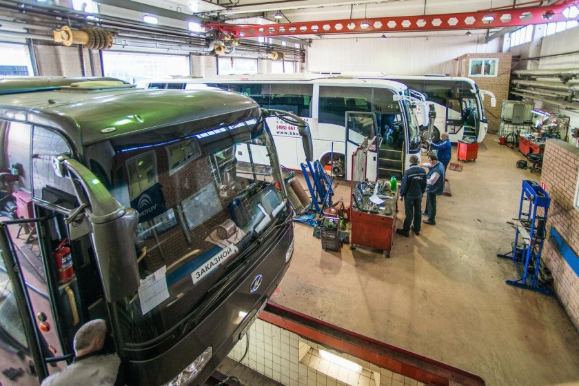 Ремонт автобусов