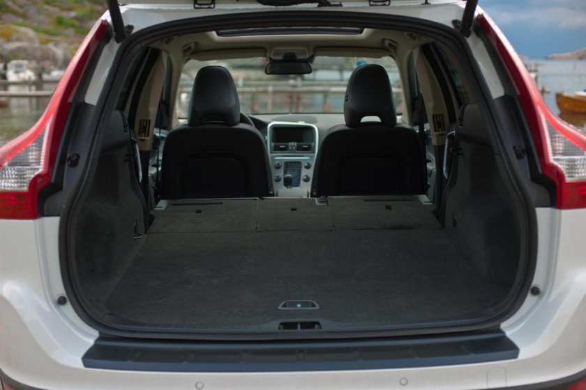 Габариты багажника Вольво хс60