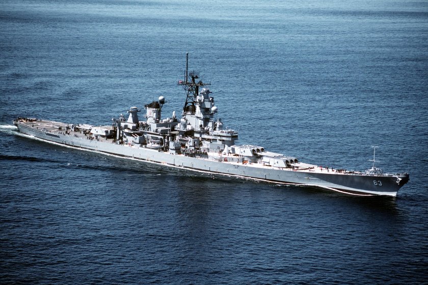 USS Missouri линкор