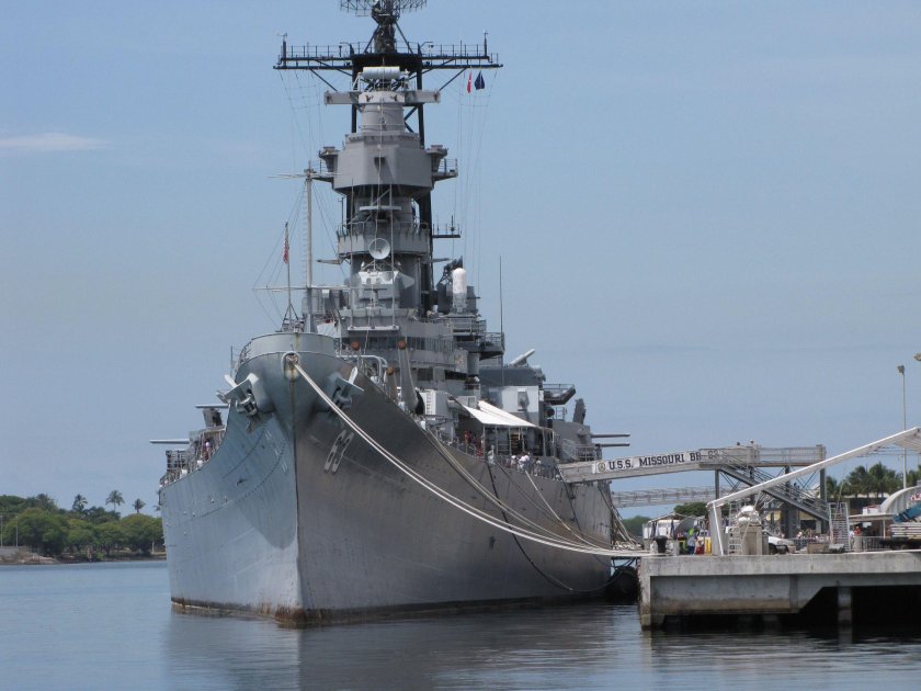 USS Missouri линкор