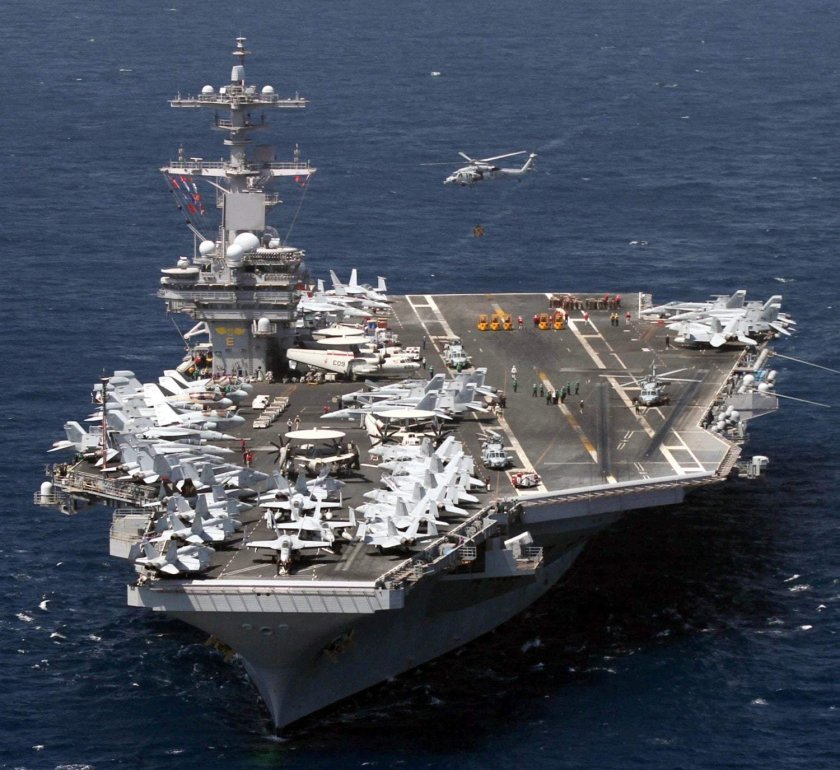 USS George h. w. Bush CVN-77