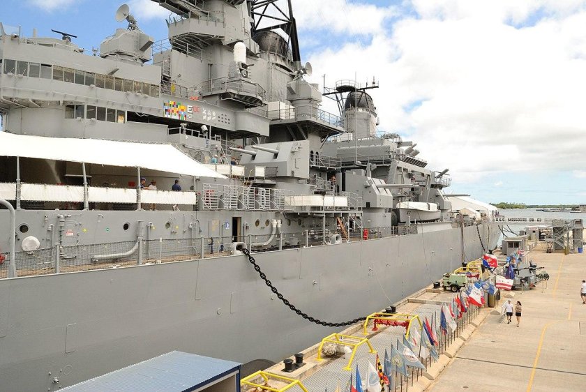 Линкор Миссури музей