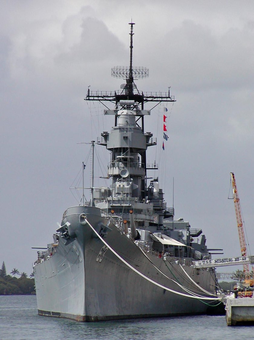 USS Missouri BB-63