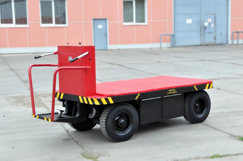 Самоходная электрическая тележка