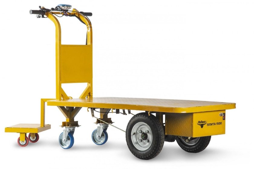 Тележка склад 2000 платформенная электрическая