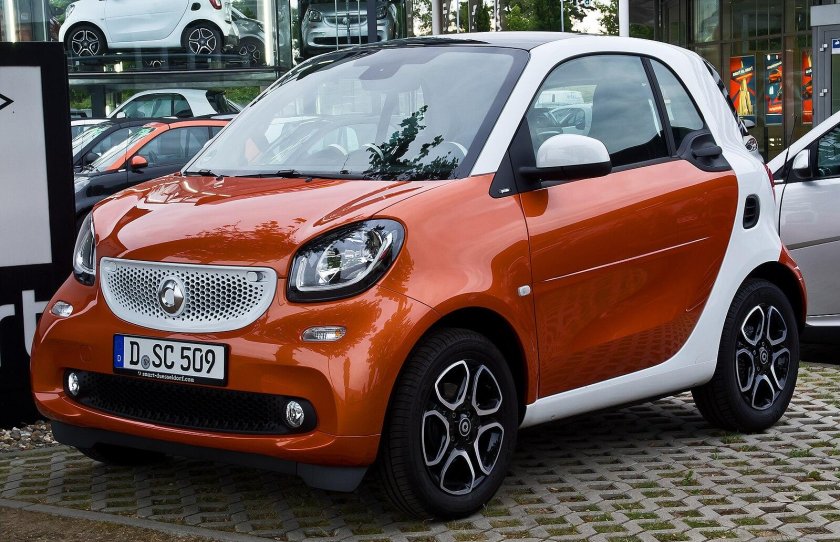 Смарт Fortwo Coupe 2015