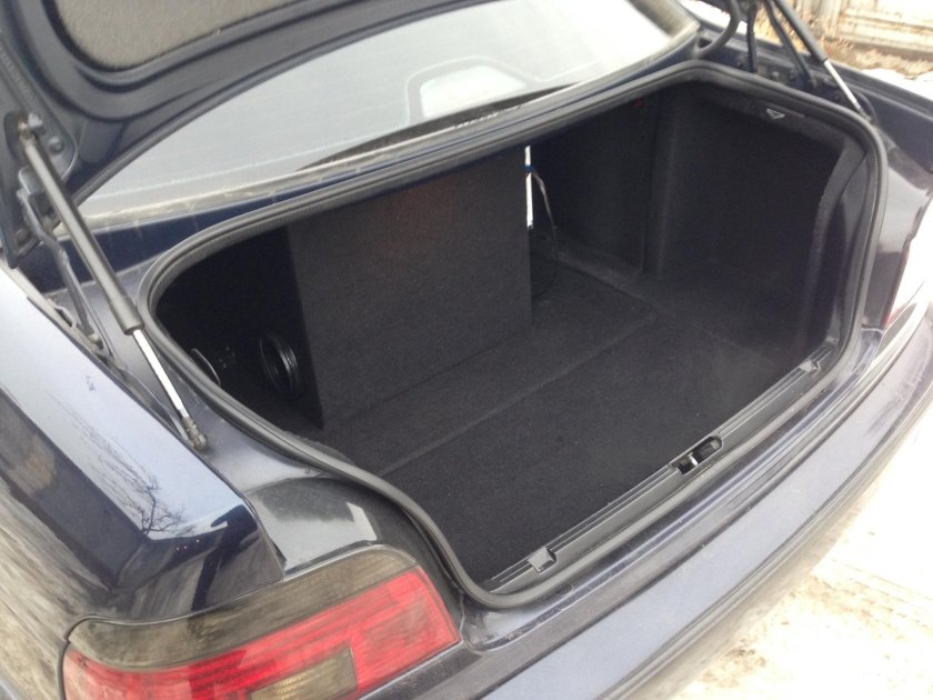 Черный багажник