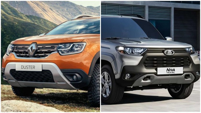 Нива Тревел и Рено Дастер