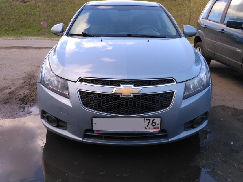 Шевроле Круз без бампера