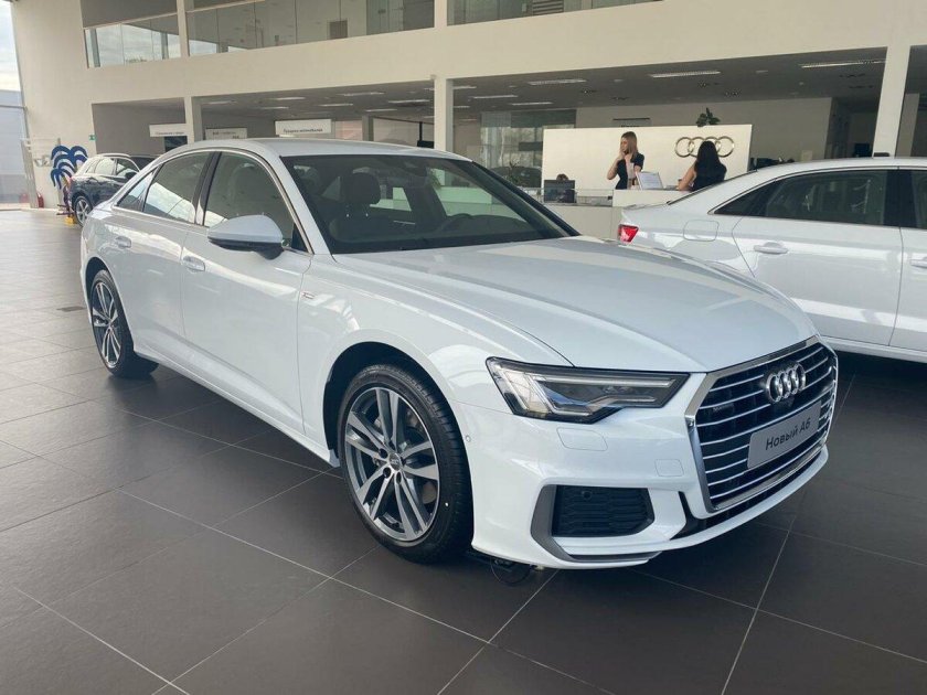 Audi a6 c8 White