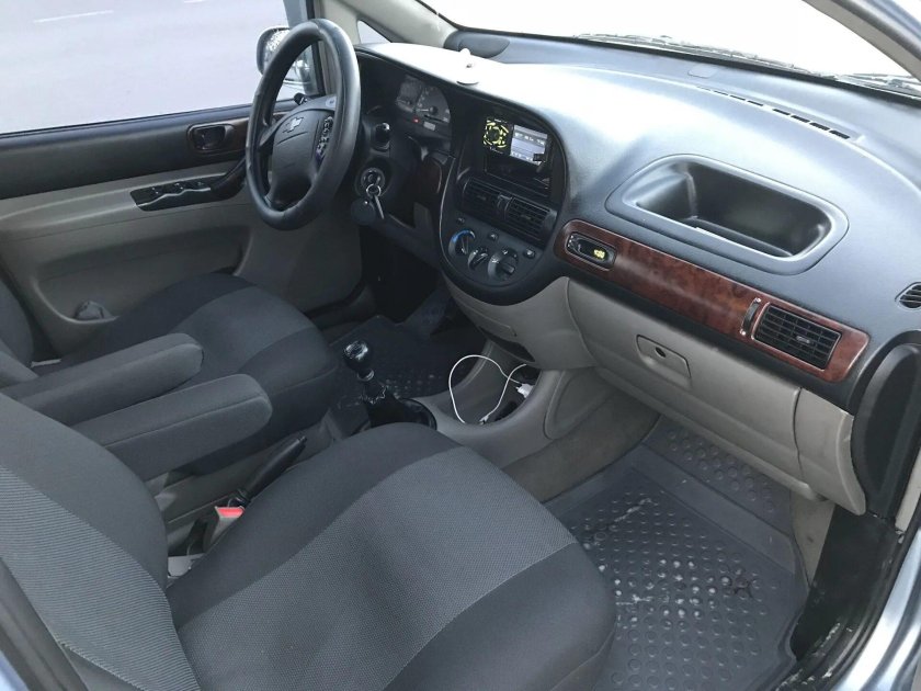 Chevrolet Rezzo салон
