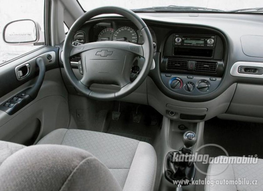 Chevrolet Rezzo салон