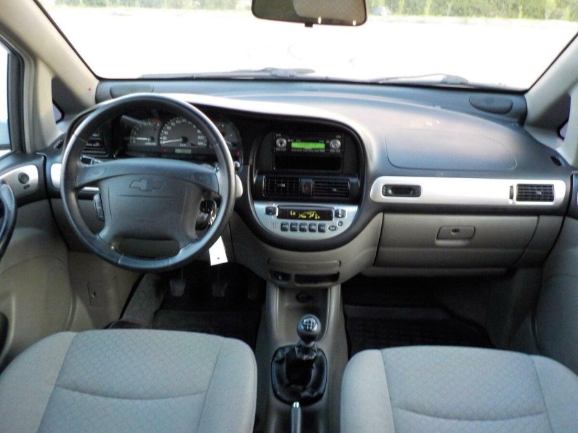 Chevrolet Rezzo 2007 салон