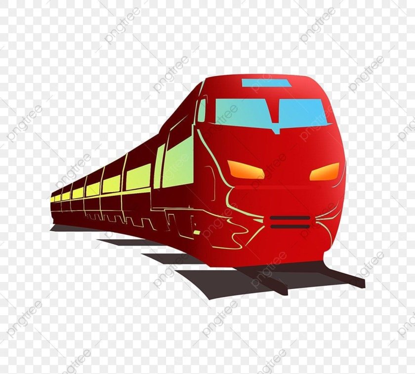 Поезд вектор