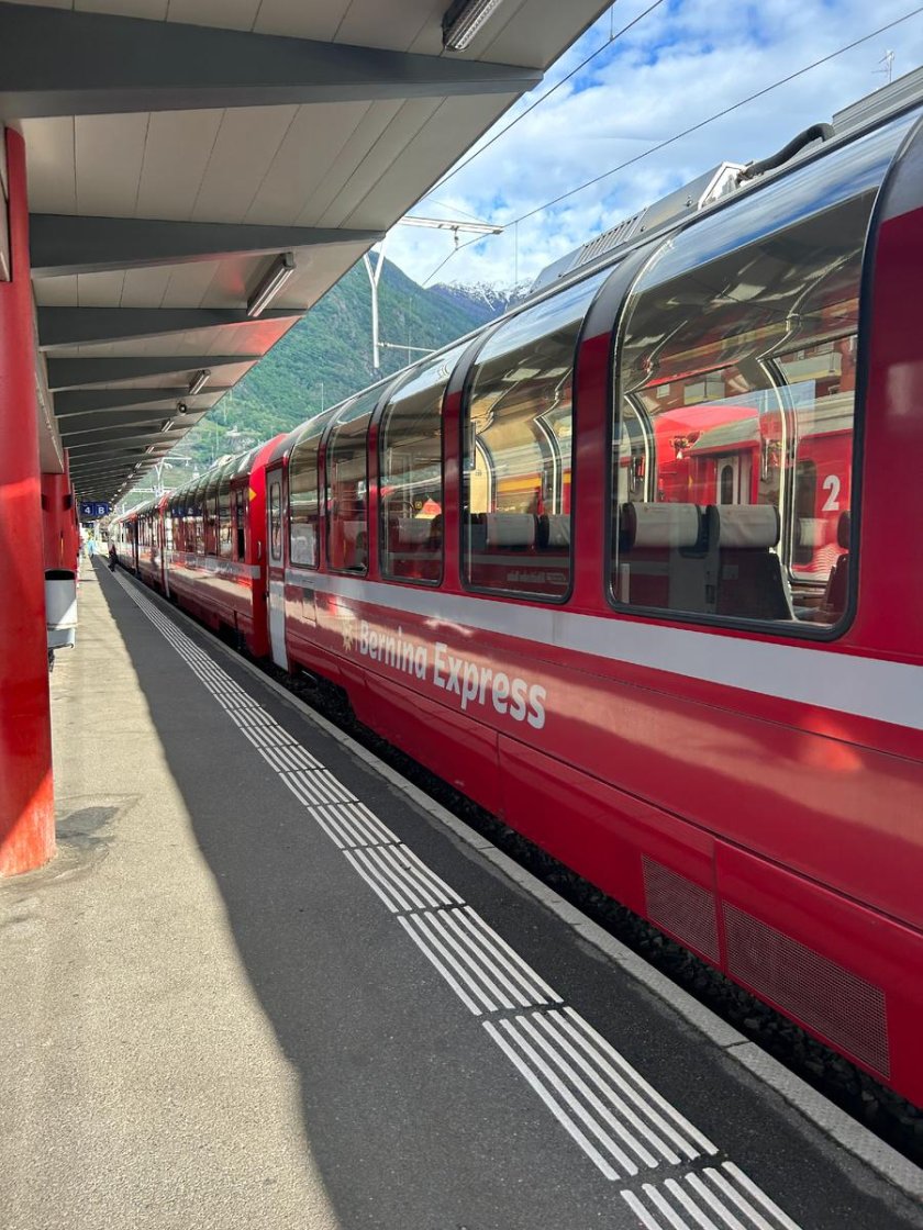 Поезд бернина экспресс