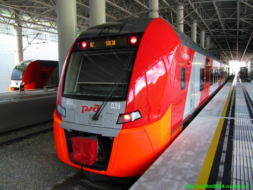 Красная электричка