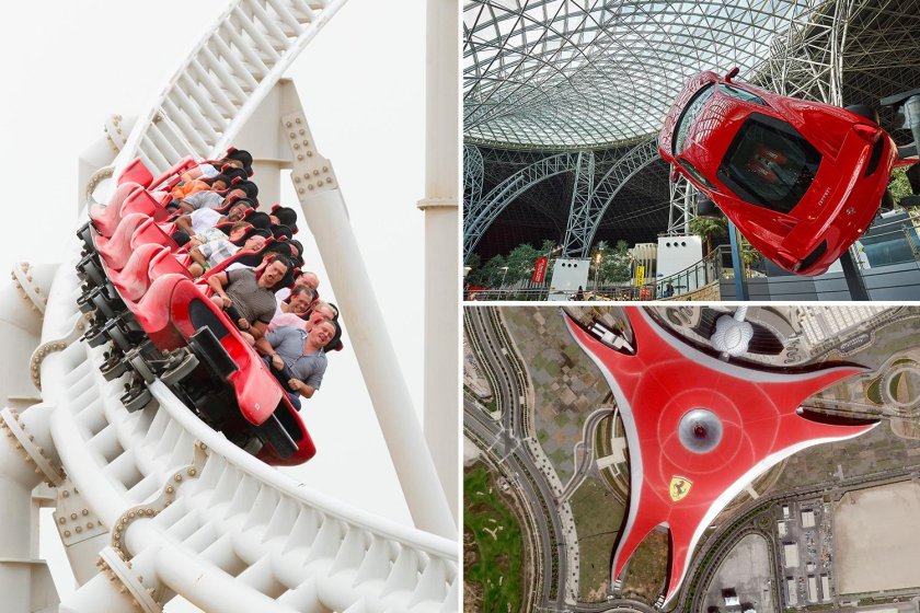 Феррари парк Абу Даби