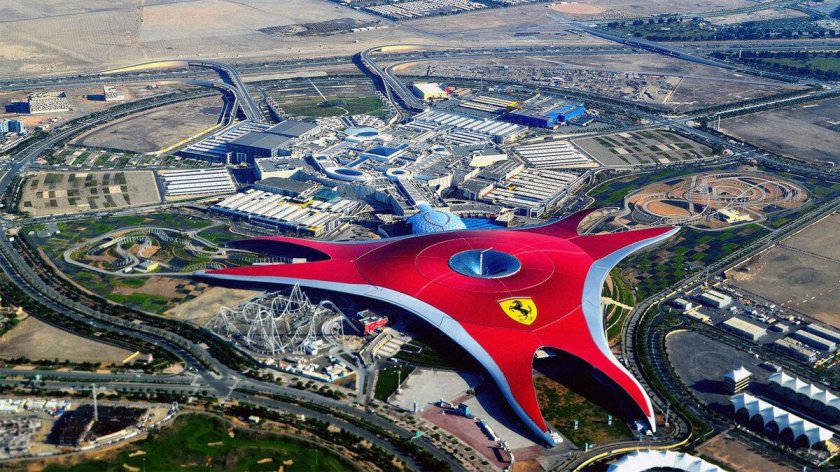 Остров яс в Абу-Даби