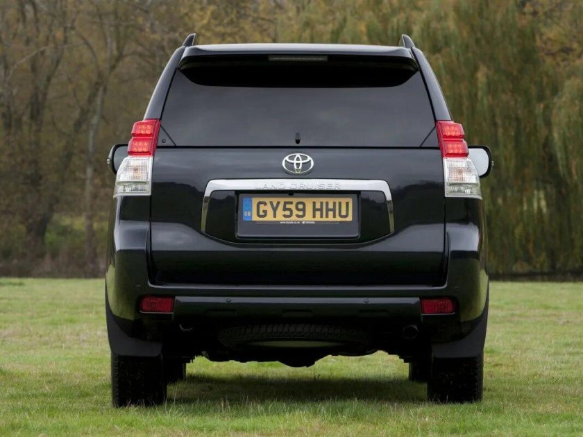 Toyota Land Cruiser Prado 2009 зад
