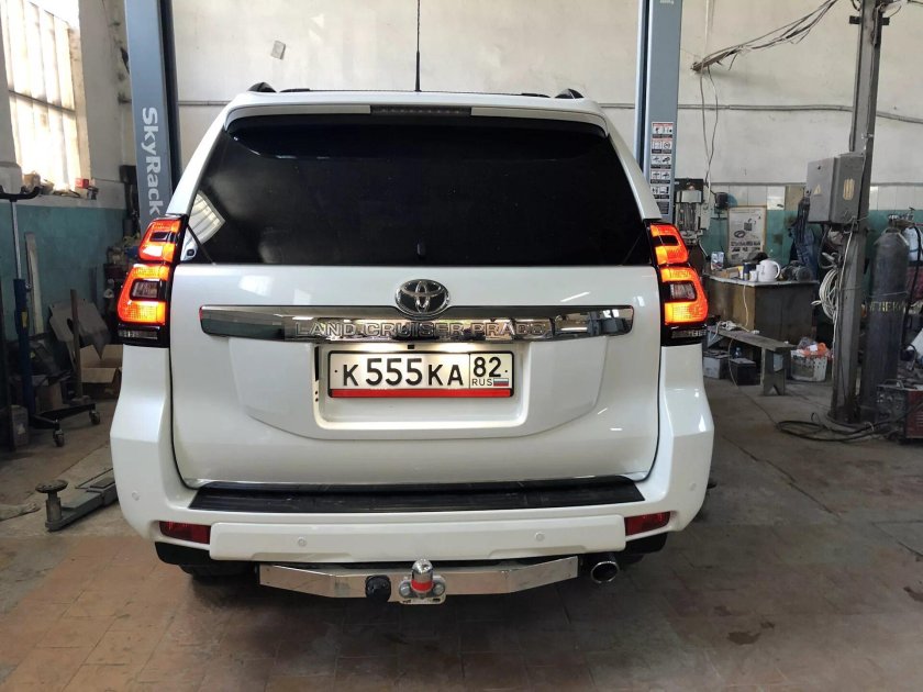 Land Cruiser 150 сзади
