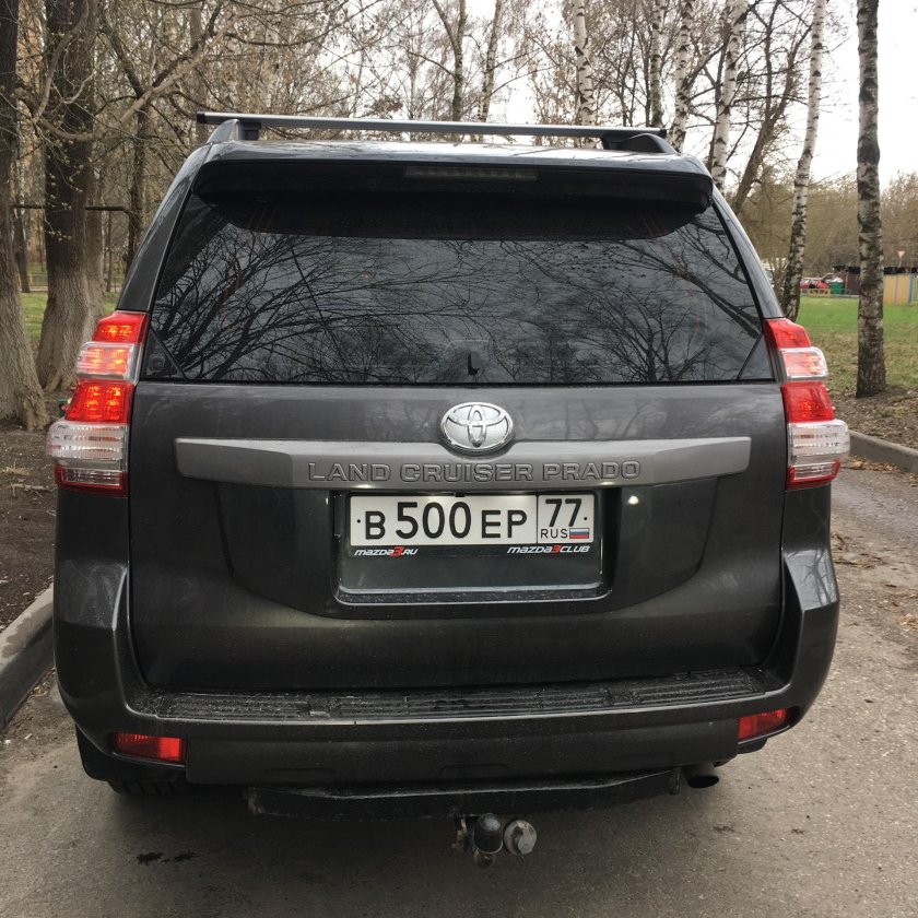 LC Прадо сзади 150