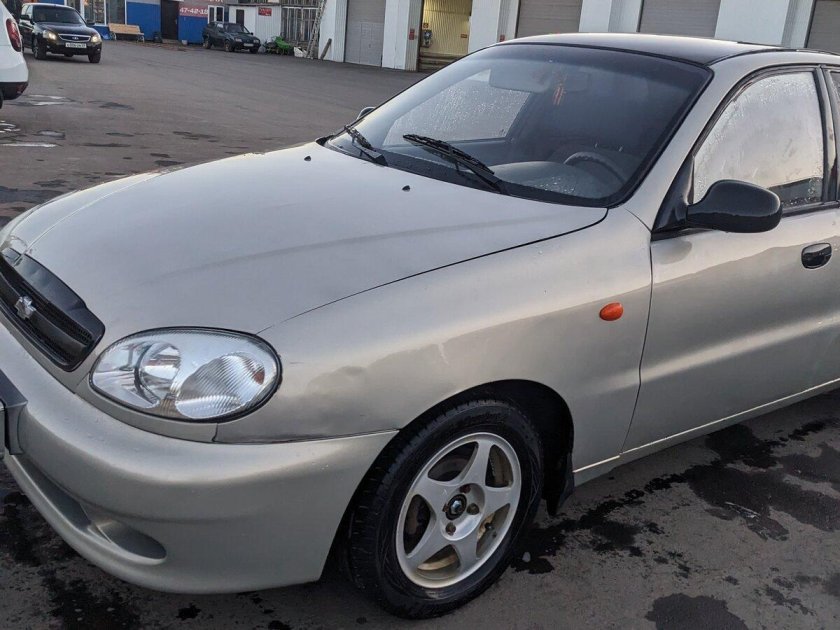 Шевроле ланос серебристый металлик 2007