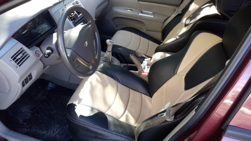 Chery fora 2007 сиденья