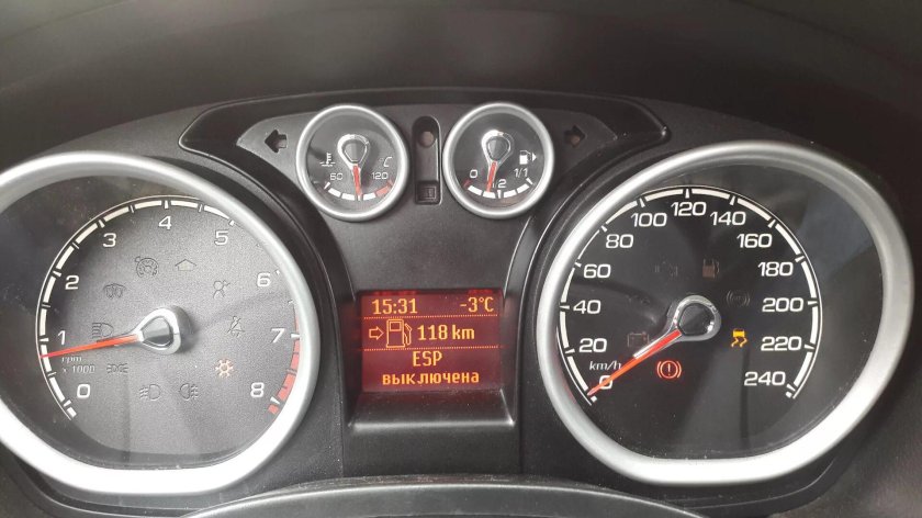 ESP Форд фокус 2