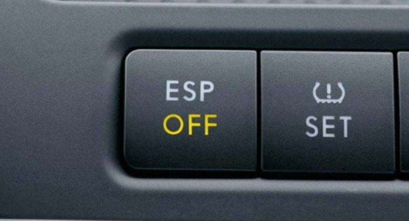 ESP off кнопка