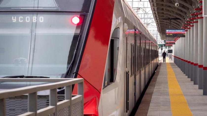 Белорусский вокзал МЦД