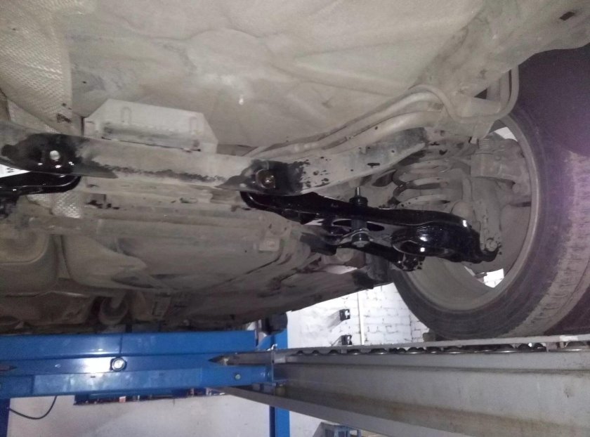 Volvo s40 II задняя подвеска