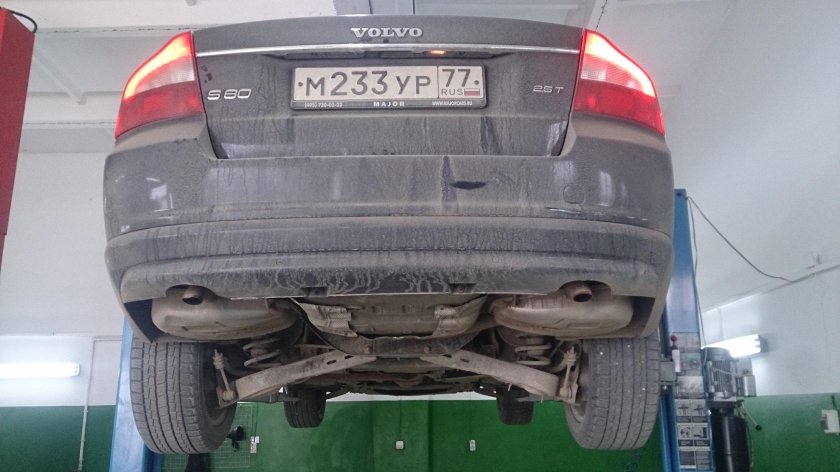 Volvo s80 задняя подвеска