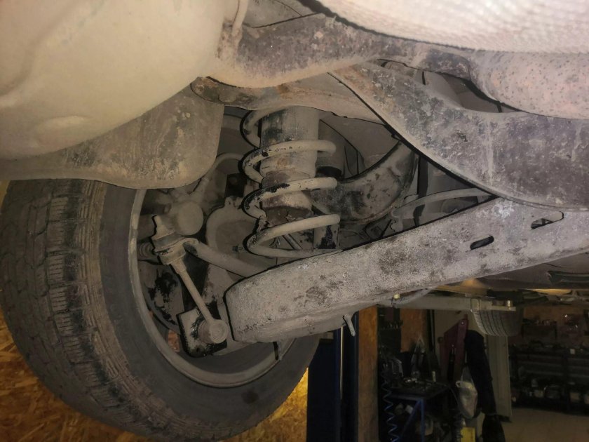 Volvo s80 задняя подвеска