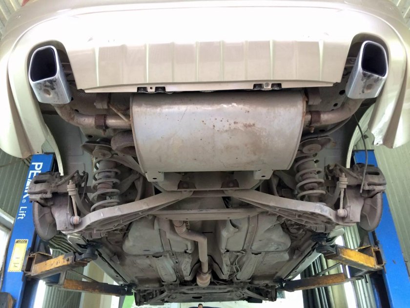 Volvo xc90 днище