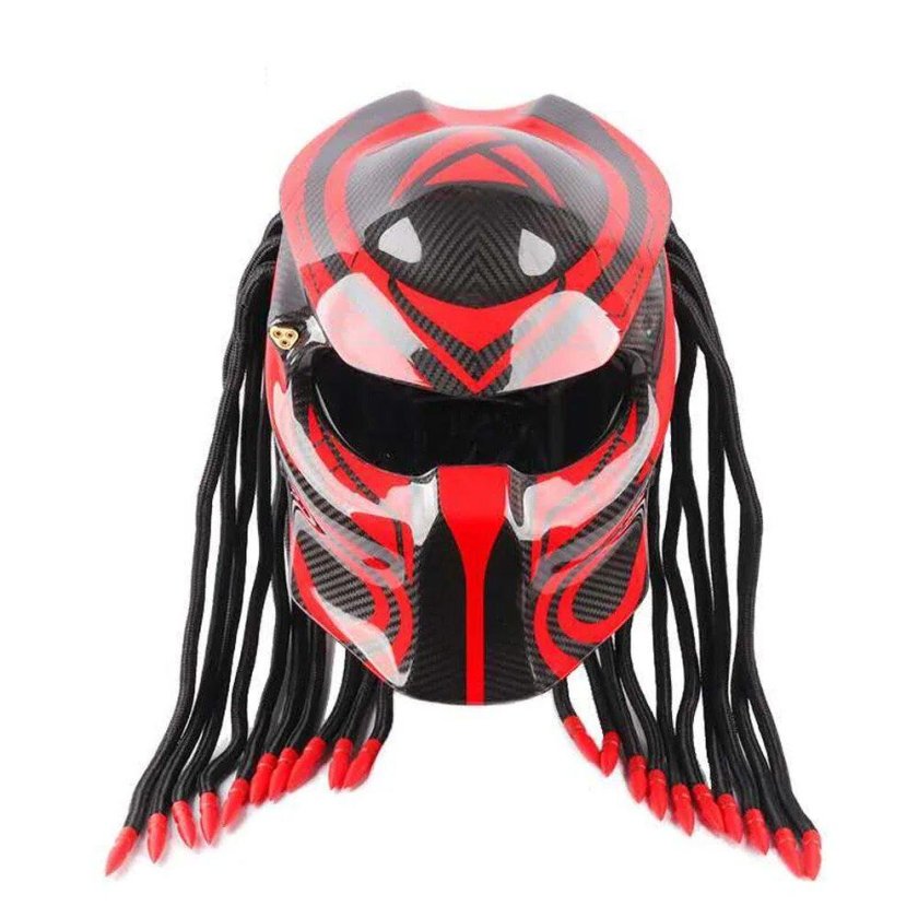 Шлем мотоциклетный предатор