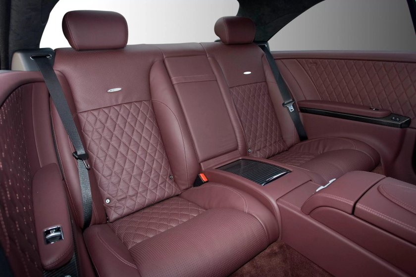 W 221 бордовый салон