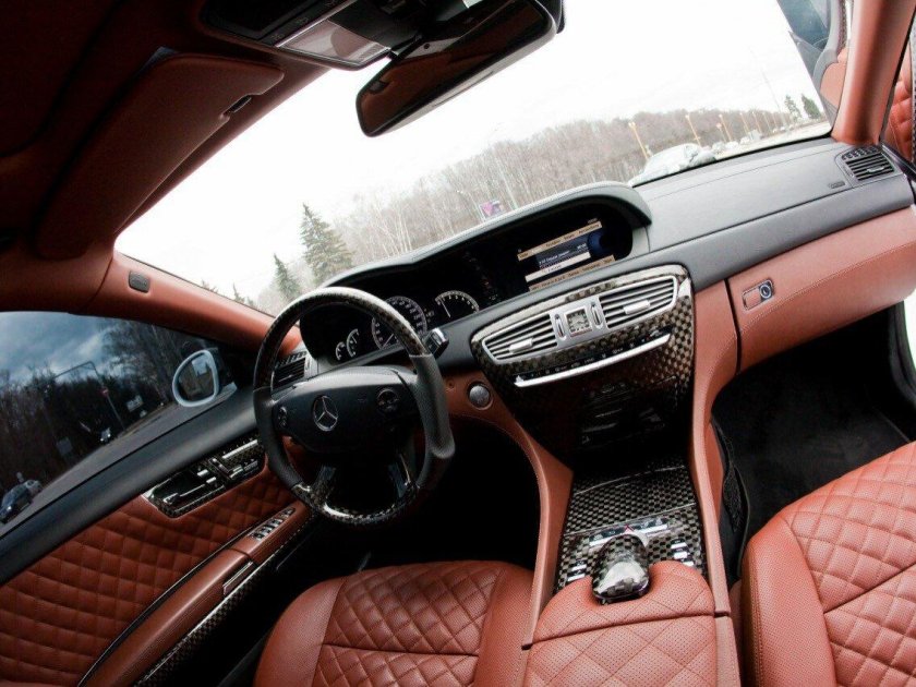 Mercedes w221 салон Designo